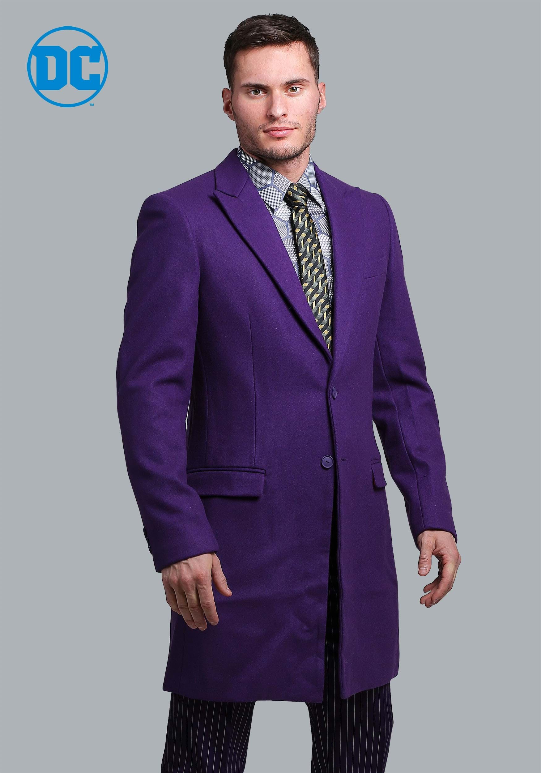 Halloween Party Cosplay Costume Heath Ledger The Joker Suit for Men Shirt  Vest Jacket Pants Full Sets
