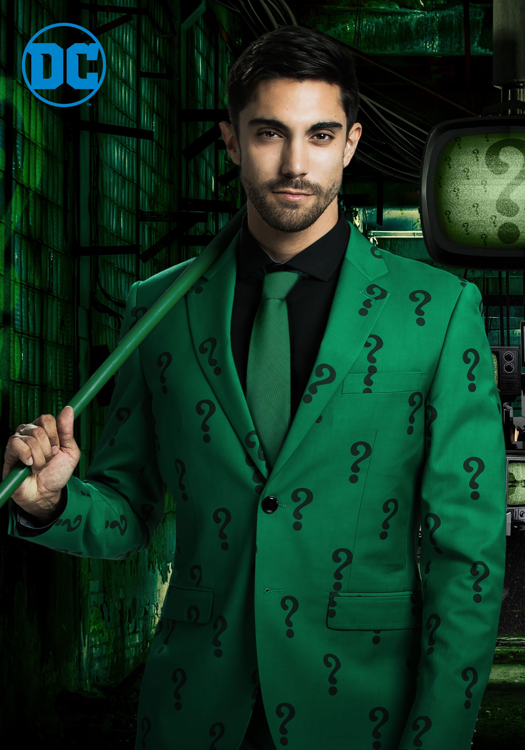 The Riddler Slim Fit Suit Jacket (Authentic)