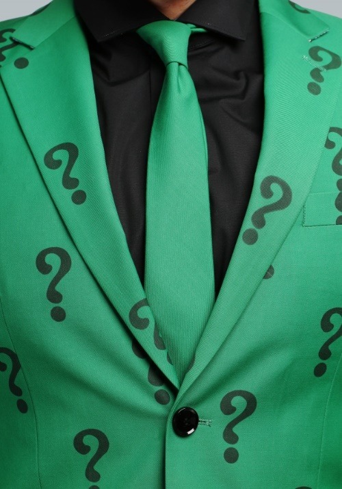 Authentic Riddler Slim Fit Suit Jacket DC Comics