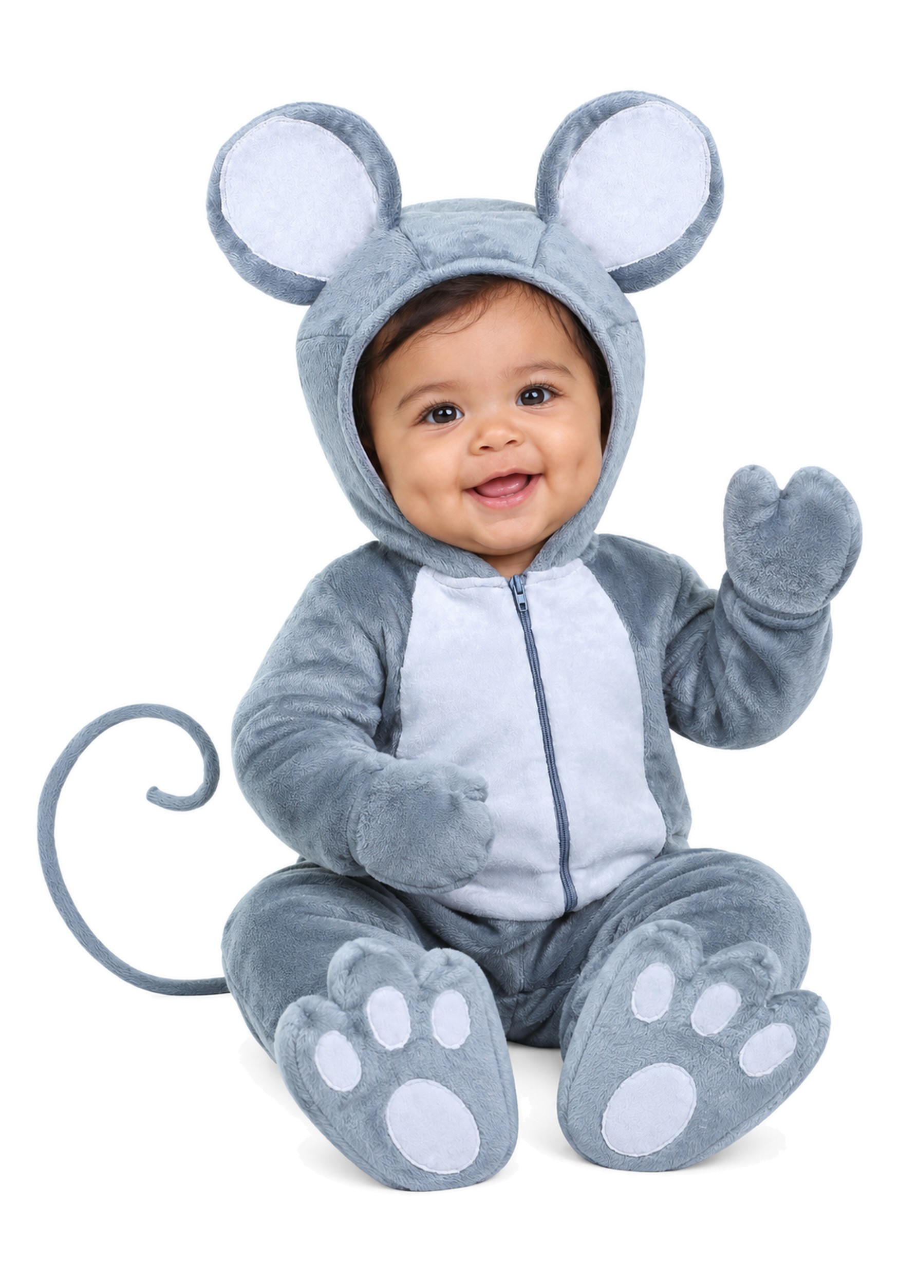 Infant Grey Baby Mouse Costume | Kids Mouse Costumes