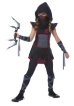 Black Ninja Girls Costume