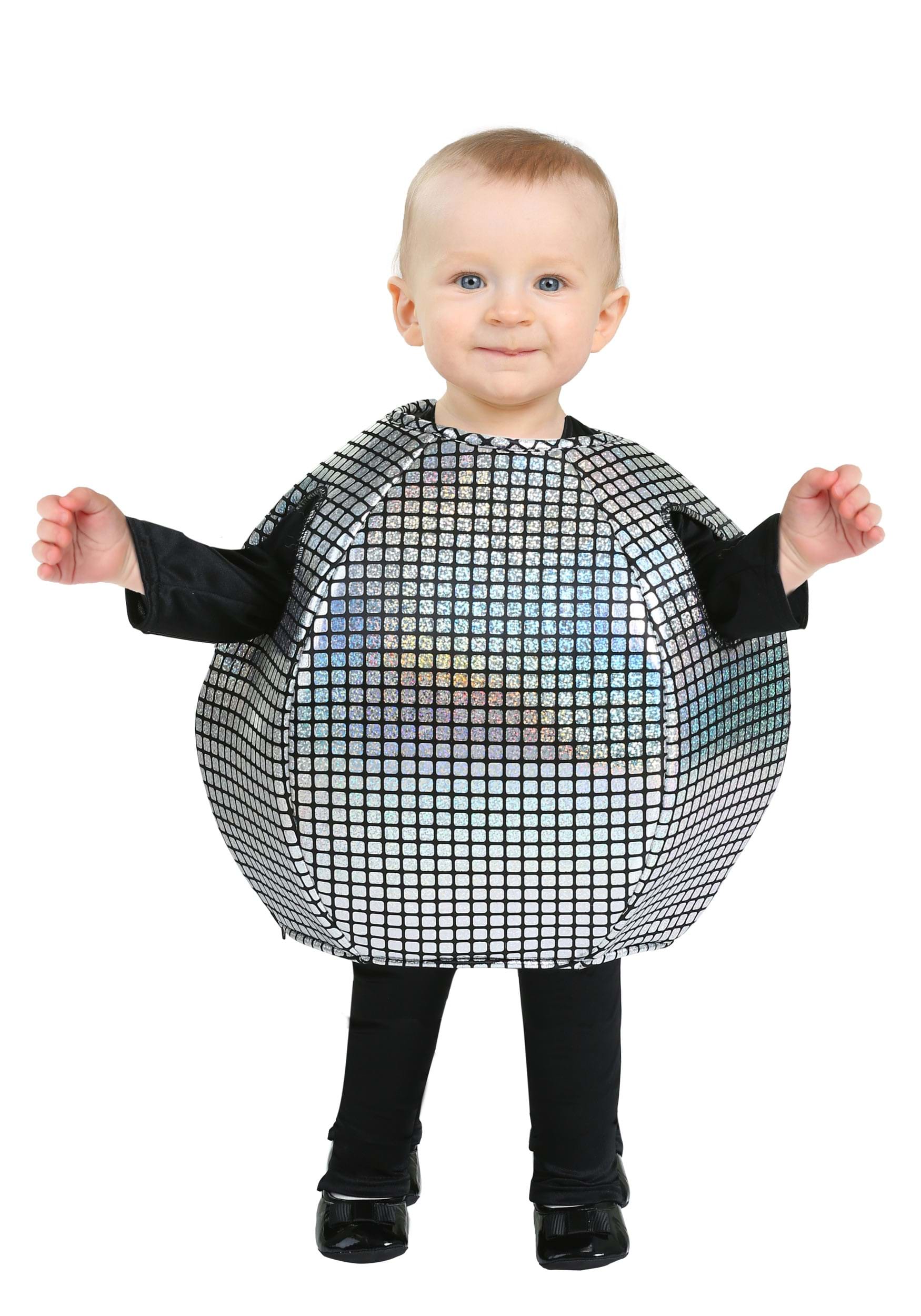Photos - Fancy Dress Ball FUN Costumes Disco  Costume for Infant Gray FUN0261IN 