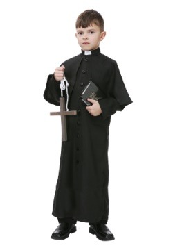 Deluxe Priest Boys Costume For Kids