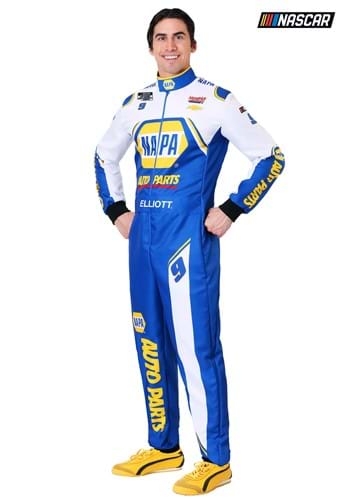 Men's NASCAR Chase Elliott Uniform Costume-update