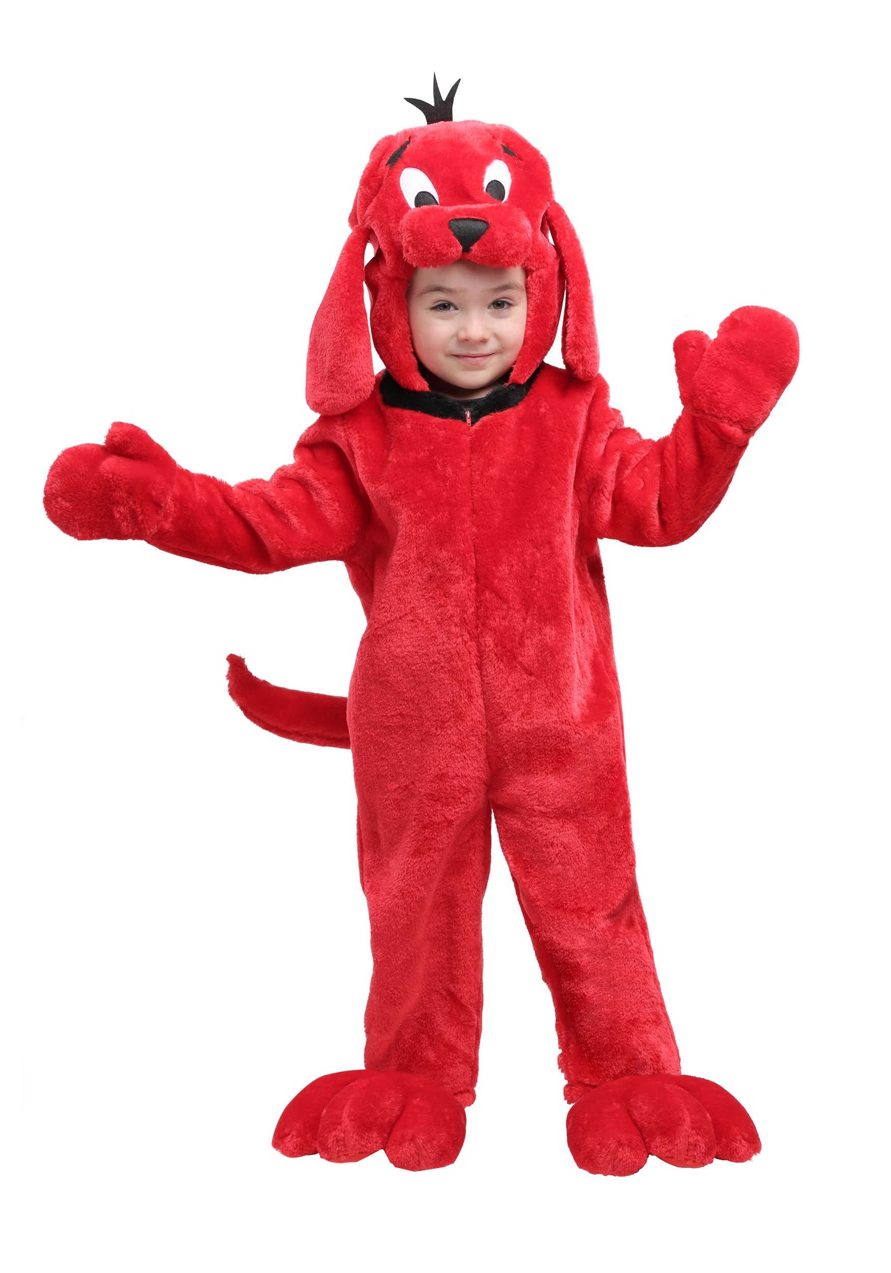 Photos - Fancy Dress Clifford FUN Costumes Toddler  the Big Red Dog Costume Red FUN6920TD 
