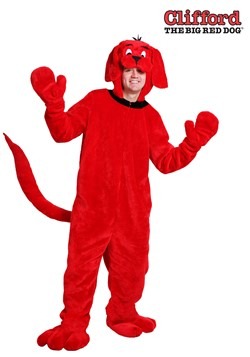 Plus Size Clifford the Big Red Dog Costume