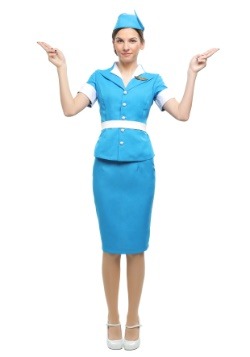 Plus Size Womens Flight Crew Costume