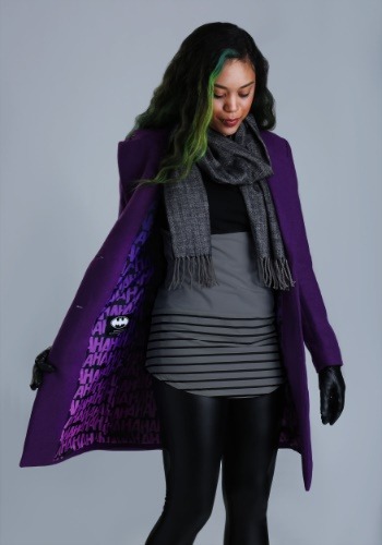 DC Comics The Joker Women's Wool Coat
