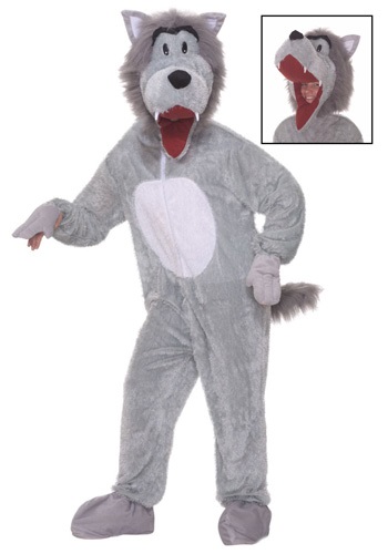 Stuffed Storybook Wolf Costume