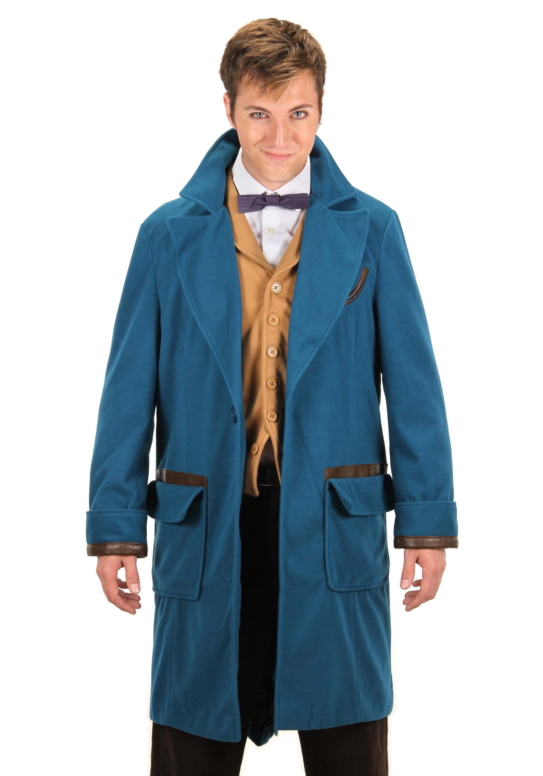 Newt Scamander Coat Costume Fantastic Beasts and Where to Find Them