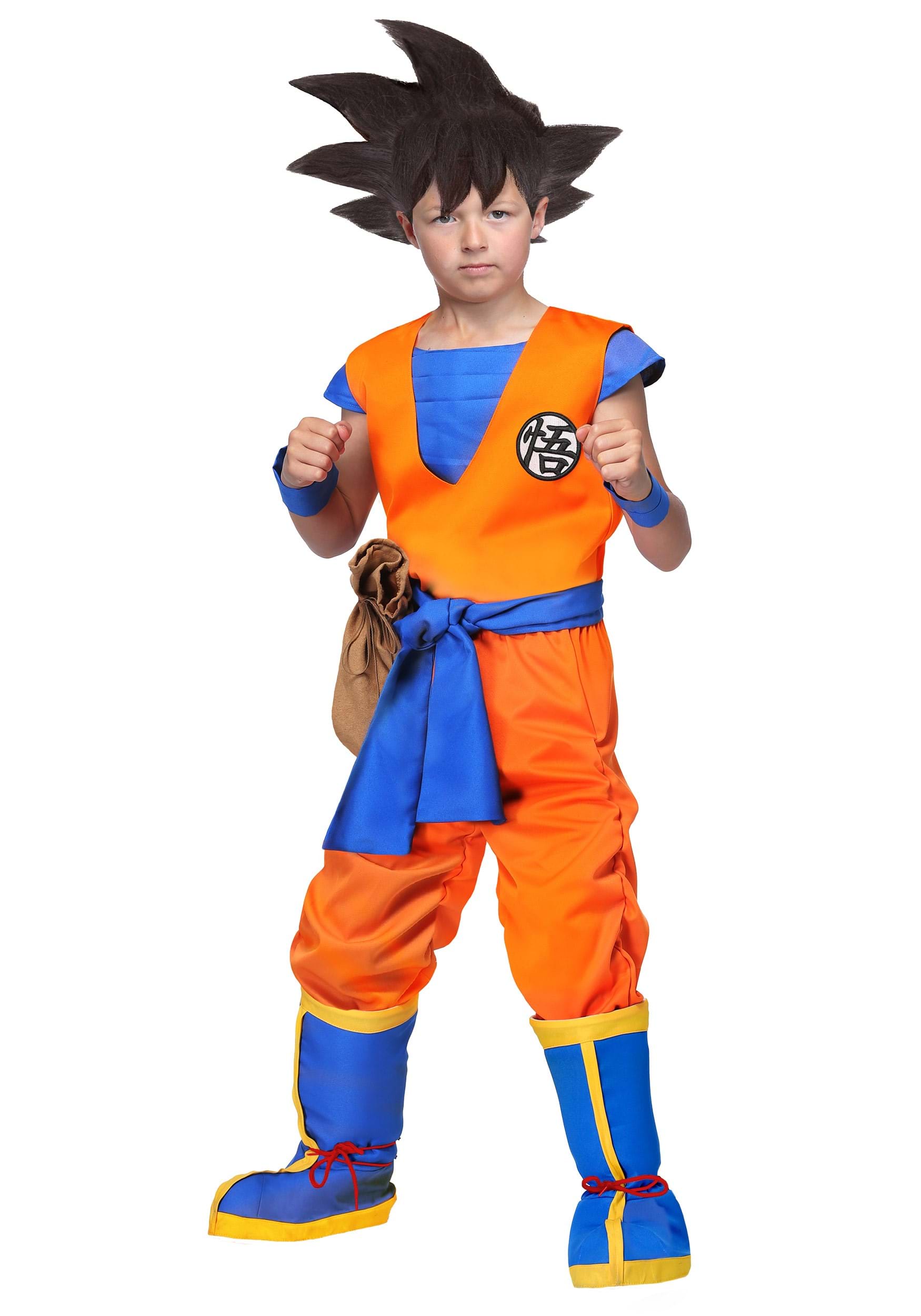 Authentic Dragon Ball Z Goku Costume for Kids