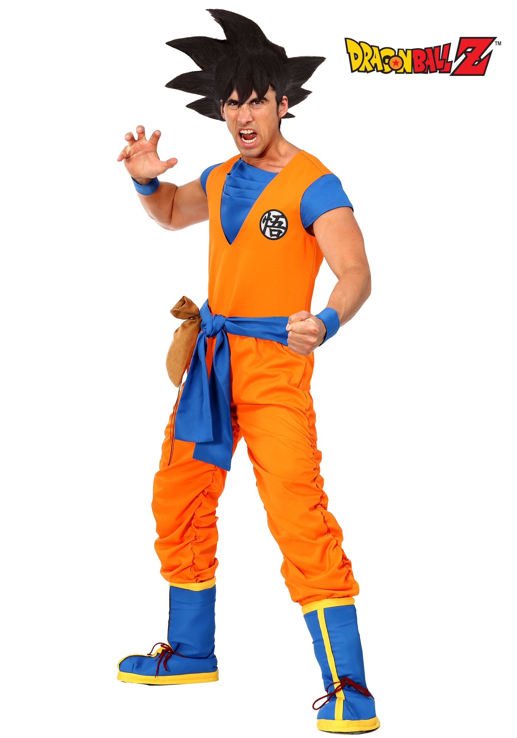 Authentic Dragon Ball Z Goku Costume for Adults