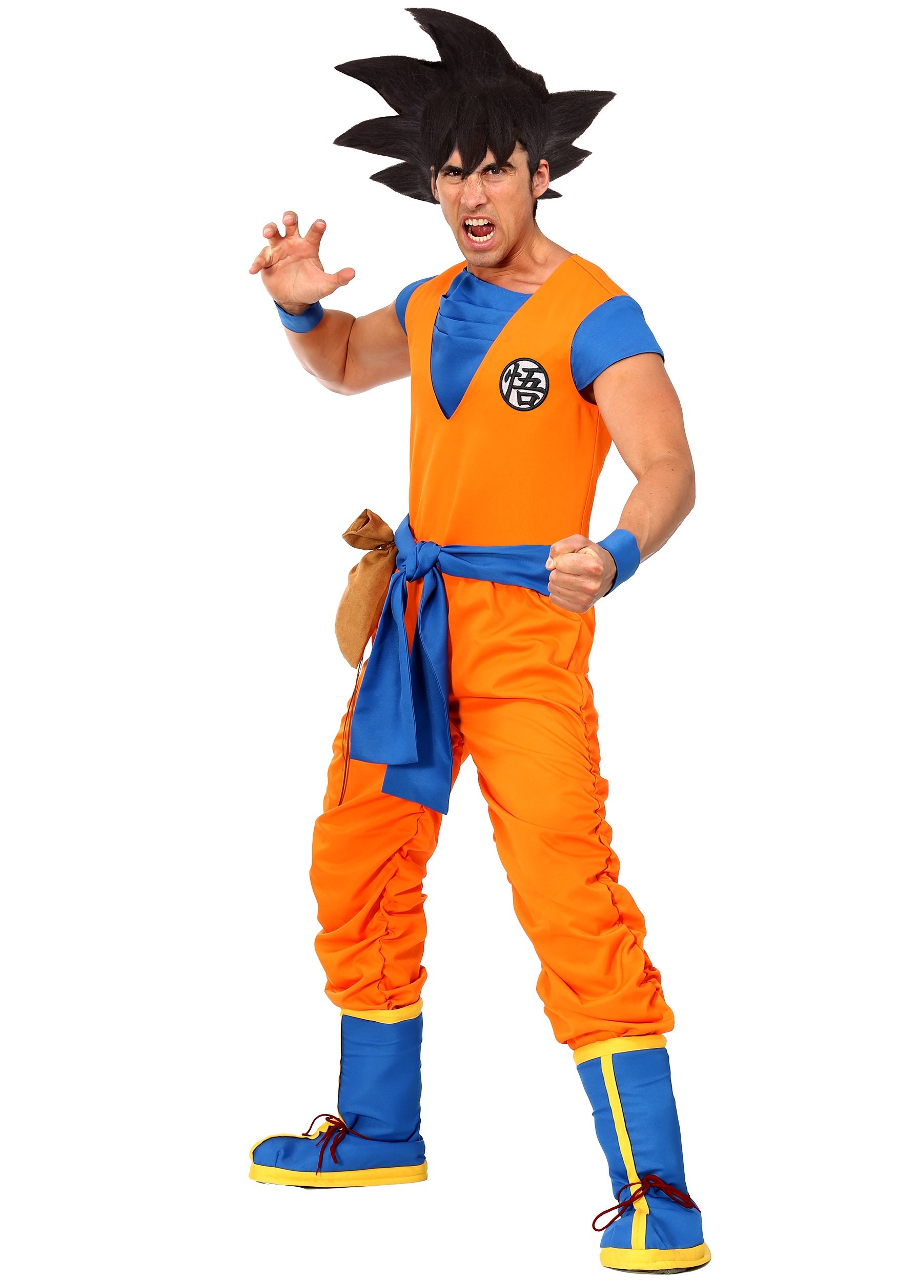 Authentic Dragon Ball Z Goku Costume for Adults