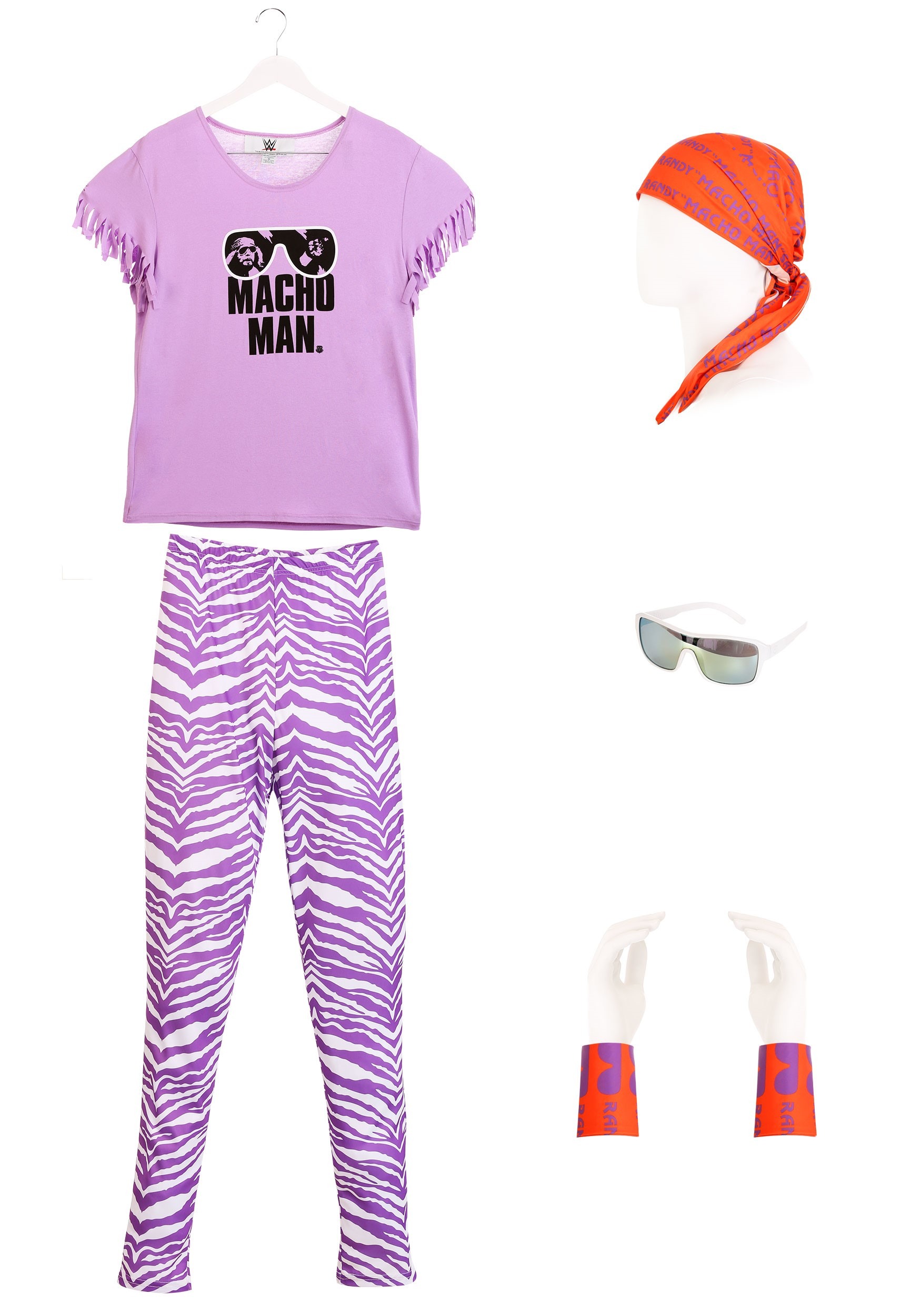 WWE Macho Man Madness Costume for Adults