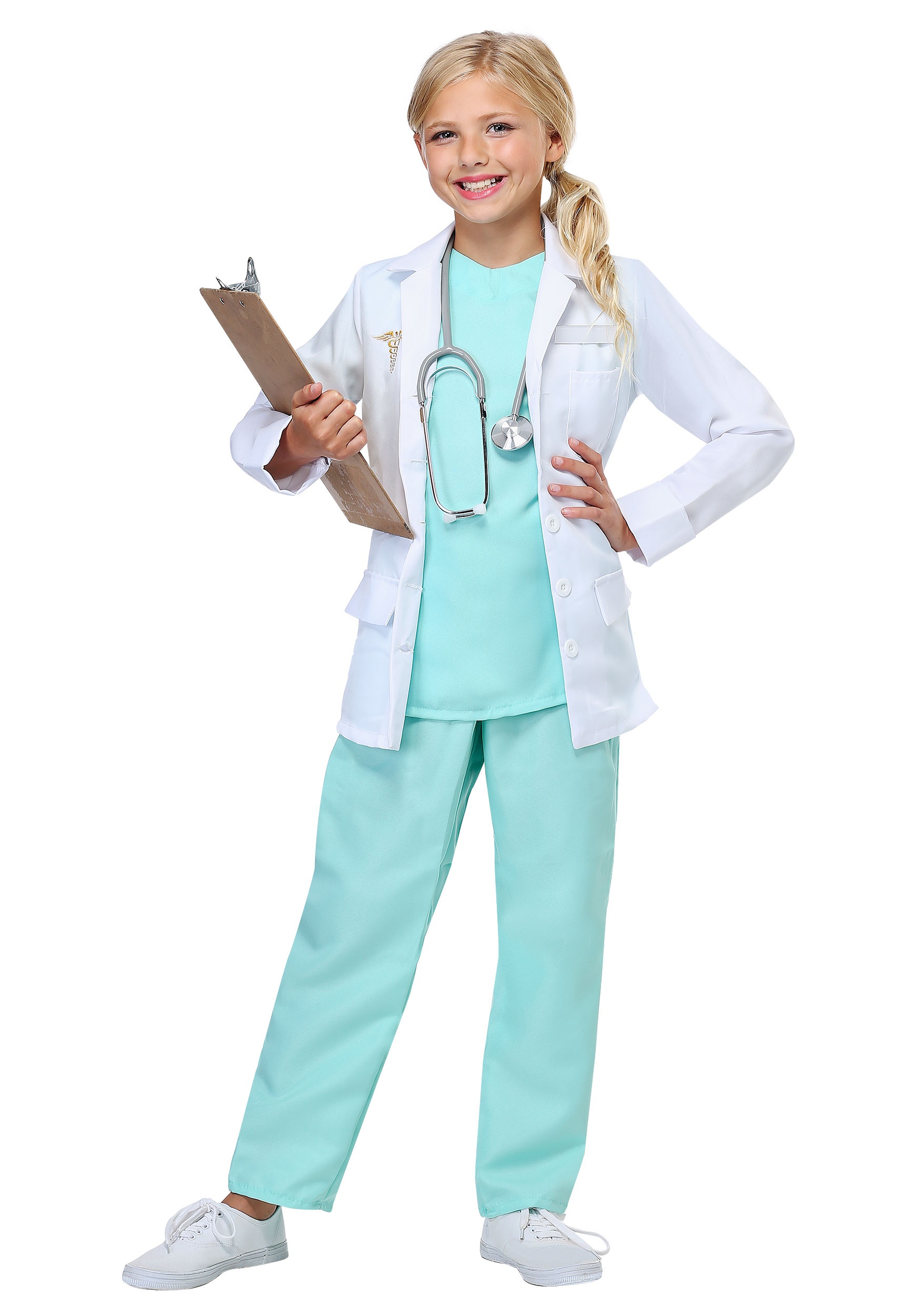 children's doctors dress up kit