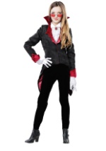 Girls Dashing Vampiress Costume