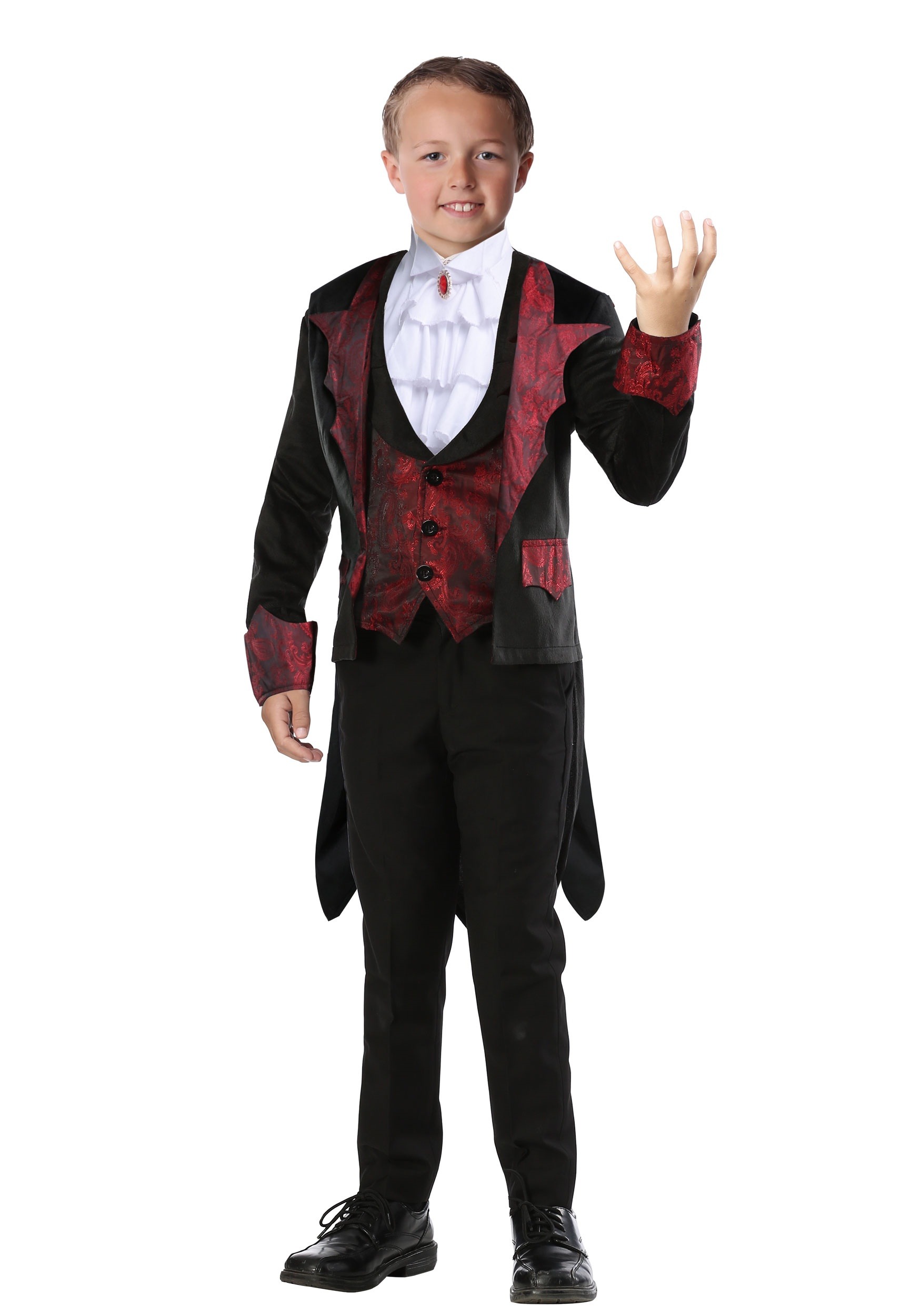 Dashing Boy's Vampire Count Costume