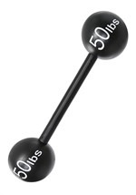 100lbs Strongman Barbell Weight 1