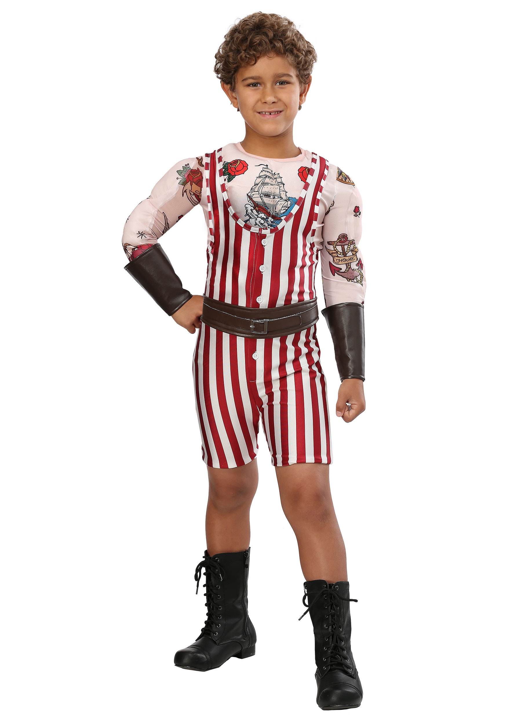 Vintage Strongman Child Costume