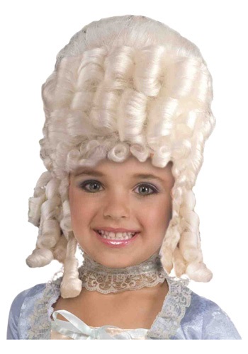 Kid's Marie Antoinette Wig