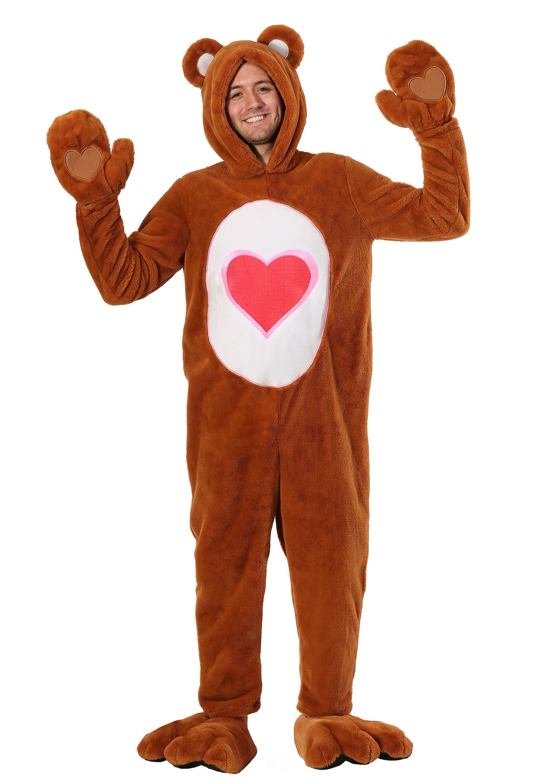 Photos - Fancy Dress CARE FUN Costumes  Bears Deluxe Tenderheart Bear Costume for Adults Yellow 
