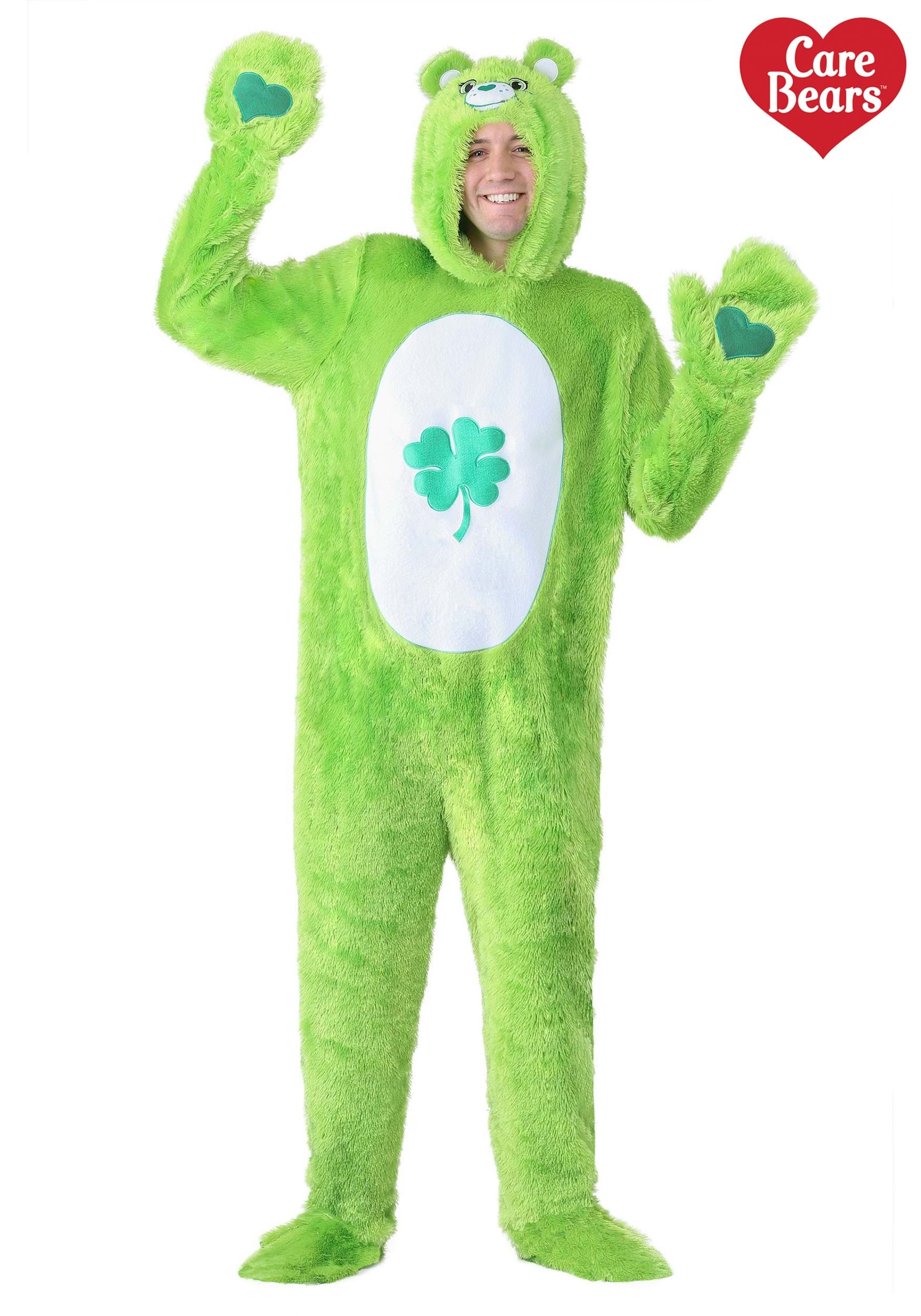 Care Bears Adult Classic Good Luck Bear Costume Hooded