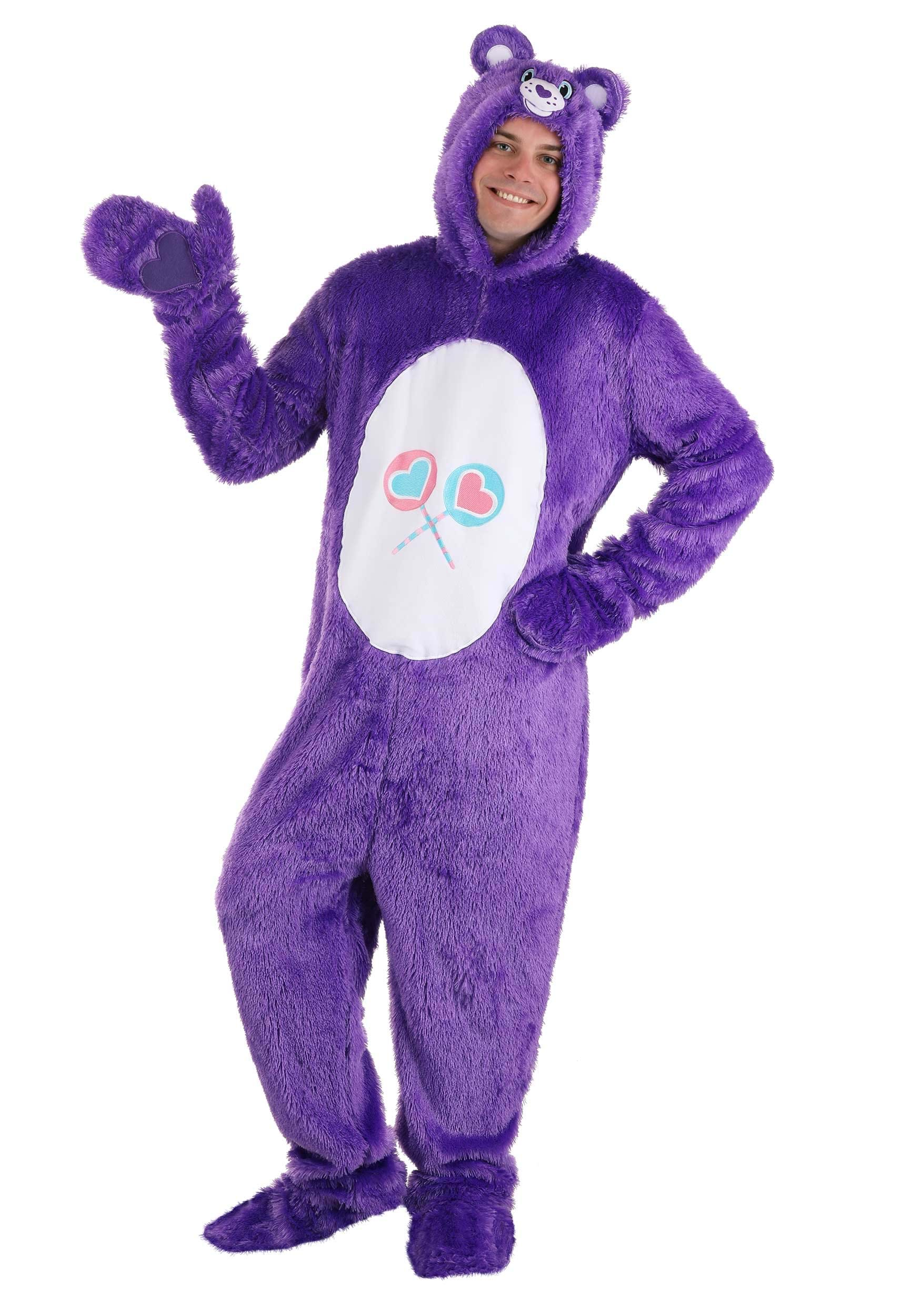 The purple 2024 care bear