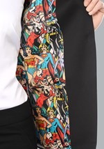 DC Comics Vintage Print One-Button Blazer Alt 7