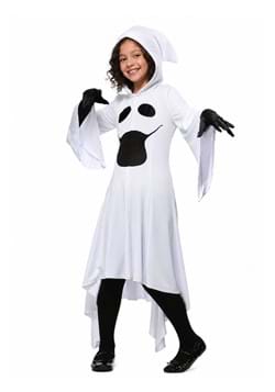 Girls Gorgeous Ghost Costume New Main