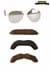 Super Troopers Adult Mustache and Sunglasses Kit Alt 1