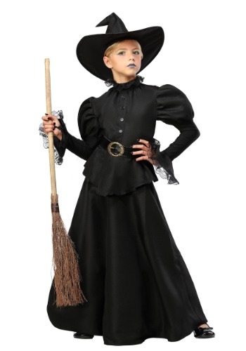 Child's Classic Black Witch Costume