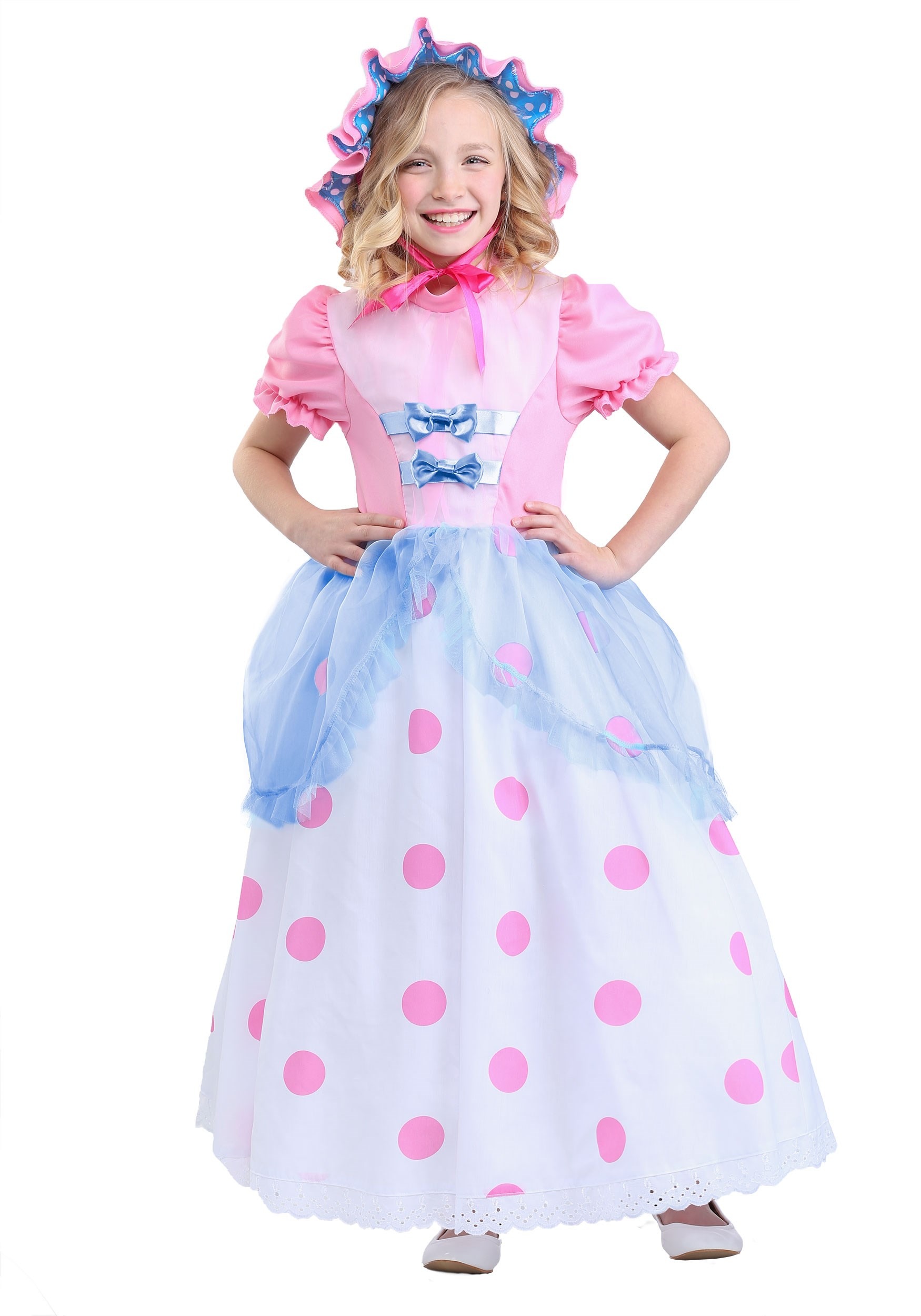 Photos - Fancy Dress FUN Costumes Bo Peep Girl's Costume Blue/Pink/White FUN6869CH