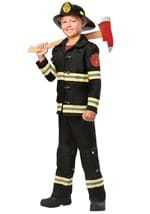 Kids Black Uniform Firefighter Costume-update