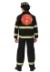 Adult Black Uniform Firefighter Costume