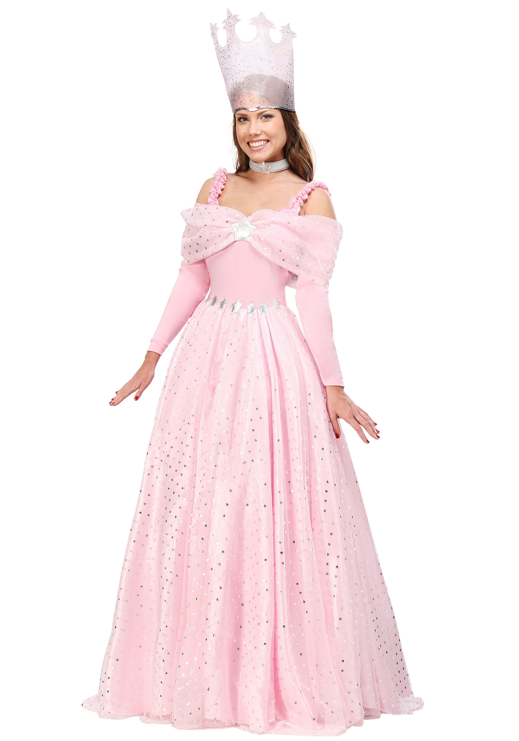 Deluxe Plus Pink Witch Dress Costume