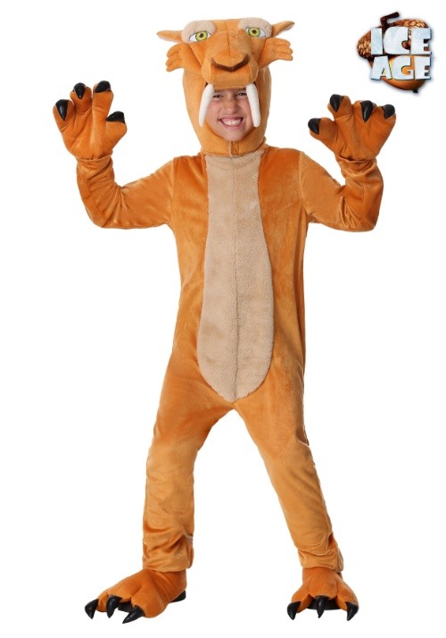 Boys Diego the Sabertooth Tiger Costume