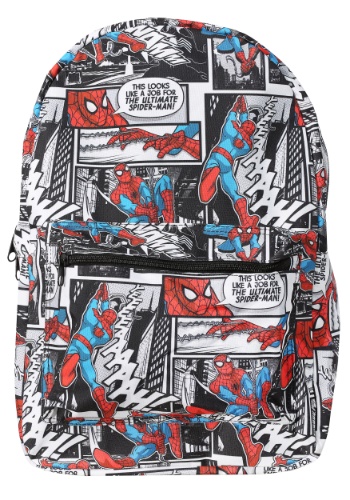 spider man logo backpack