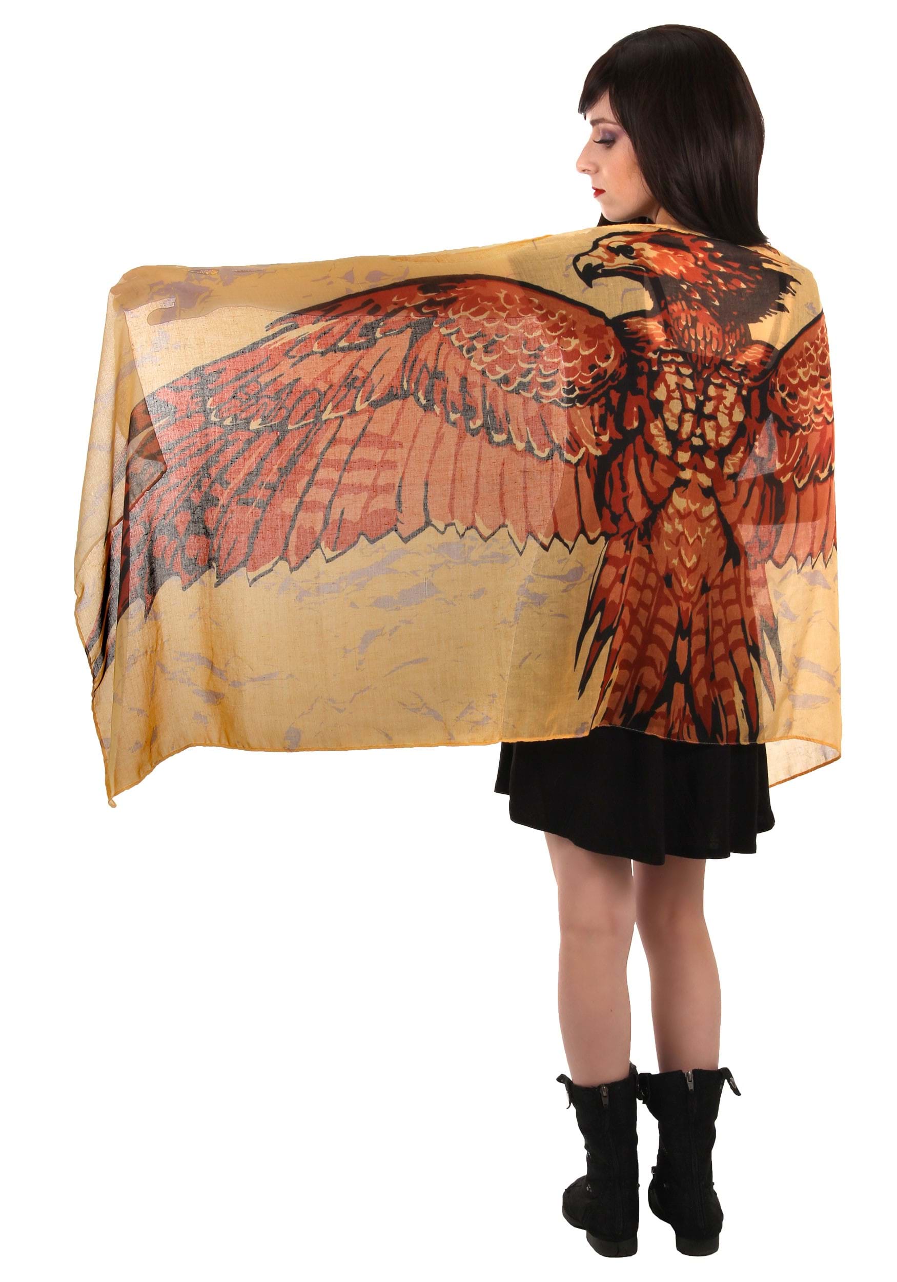 Fawkes Lightweight Wing Scarf from Harry Potter