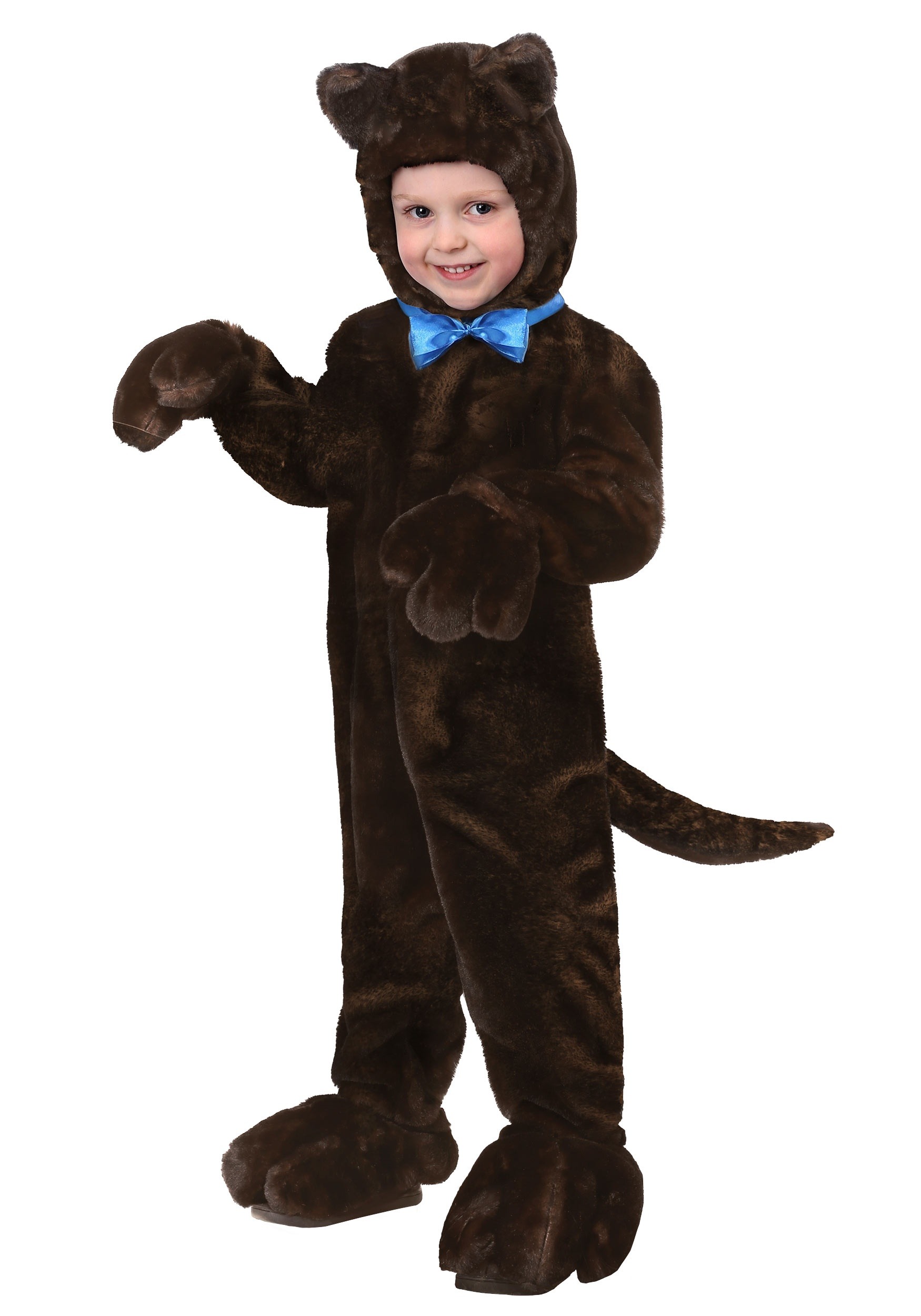 Photos - Fancy Dress Deluxe FUN Costumes  Brown Dog Toddler Costume Brown/Blue FUN6432TD 