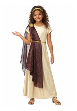 Girls Royal Goddess Costume New Main