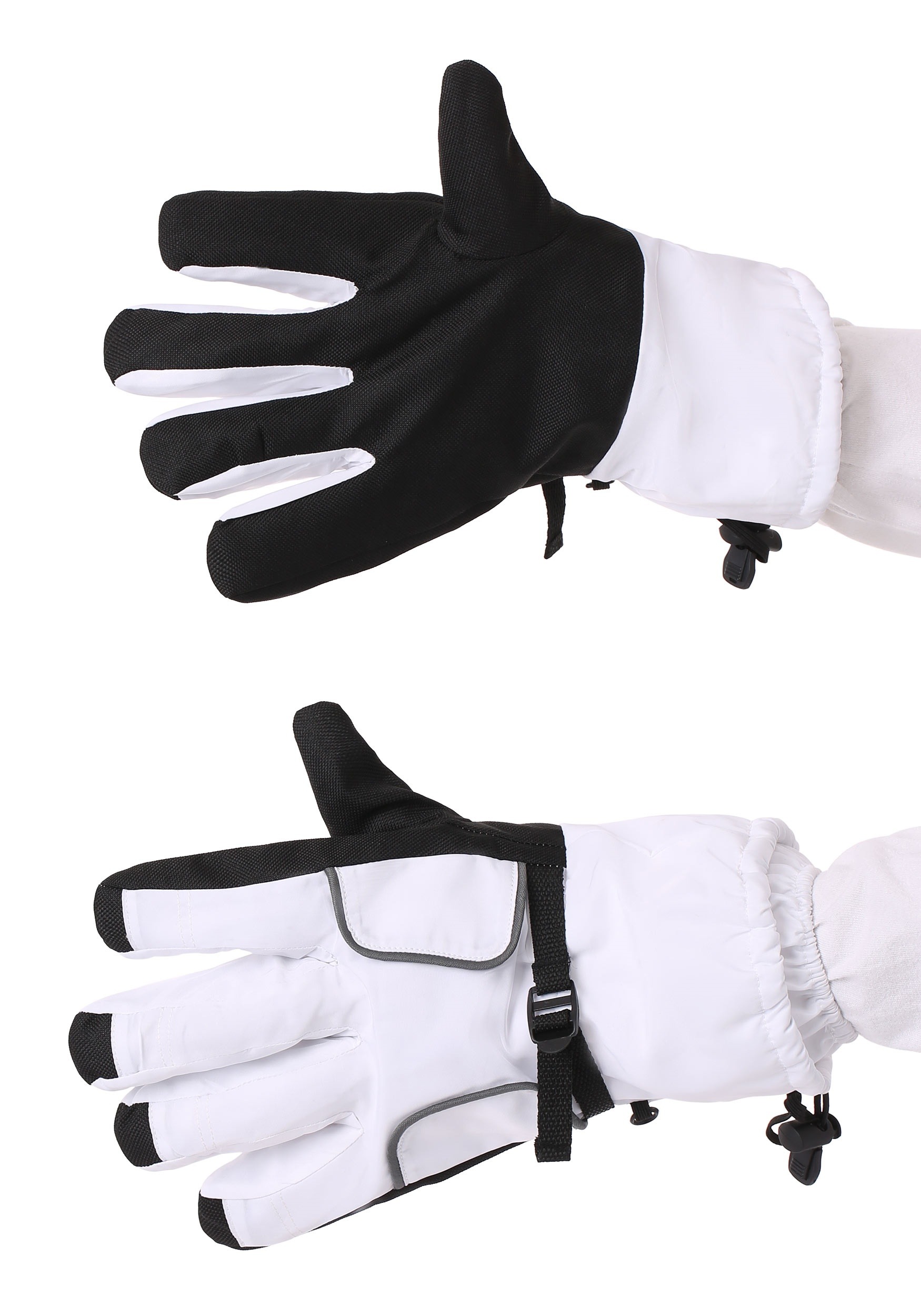 White Astronaut Costume Gloves
