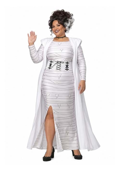 Plus Size Bride of Frankenstein Costume for Women New Main
