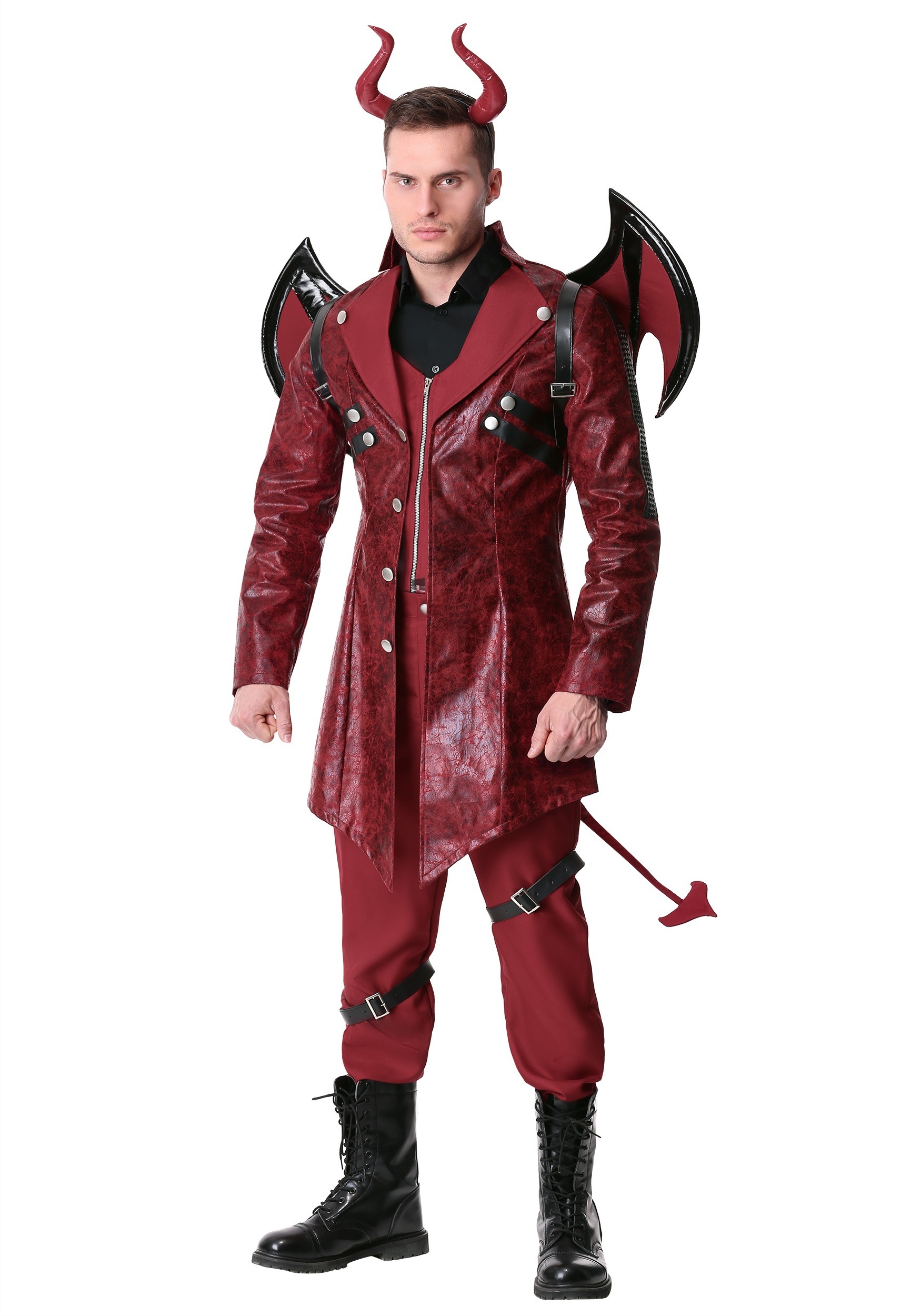 Photos - Fancy Dress FUN Costumes Men's Dangerous Devil Costume Red FUN6127AD