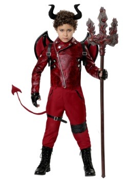 Children's Dangerous Red Devil Costume