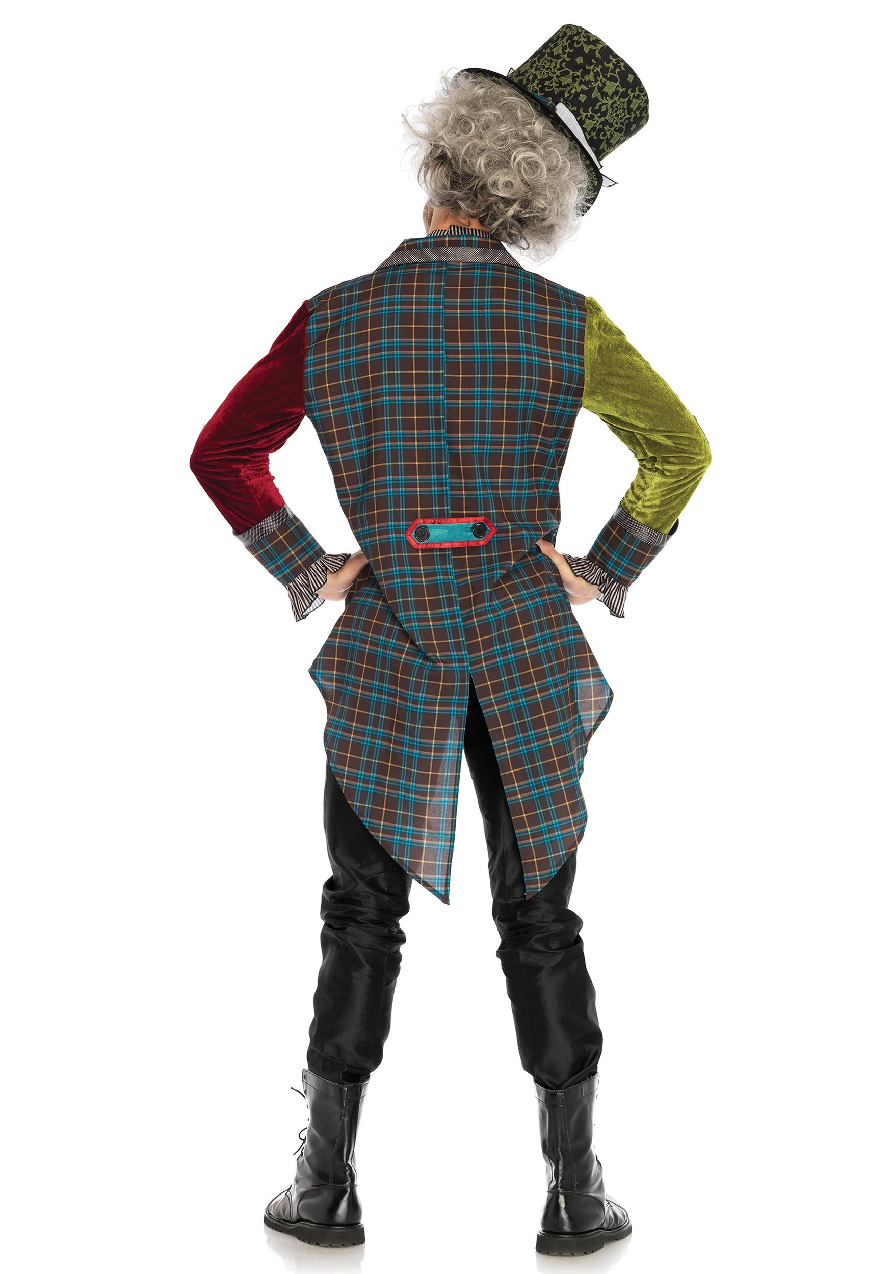Men's Colorful Mad Hatter Costume