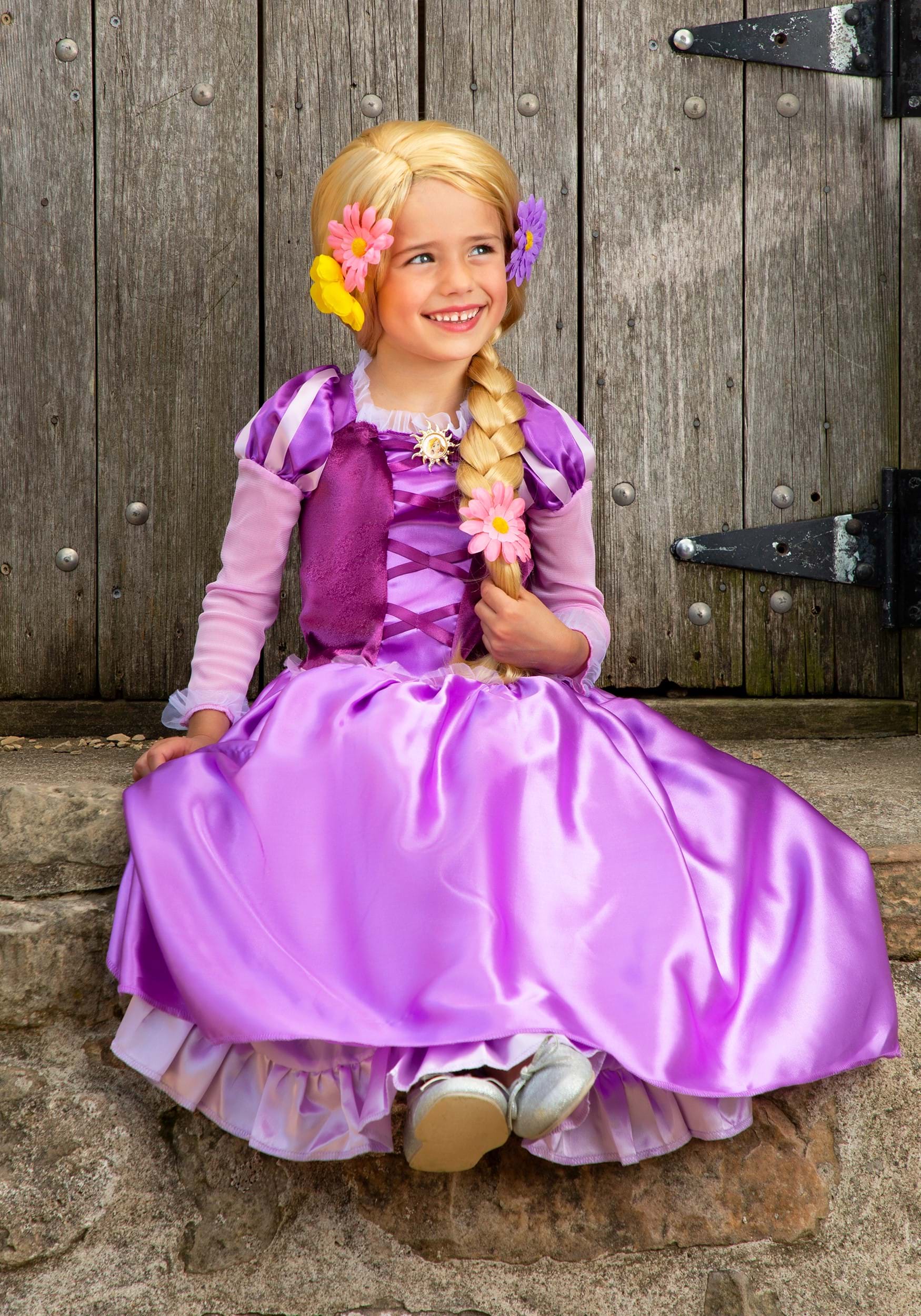 Disney Princess A-line Dress Girls Square Neck Princess Dresses