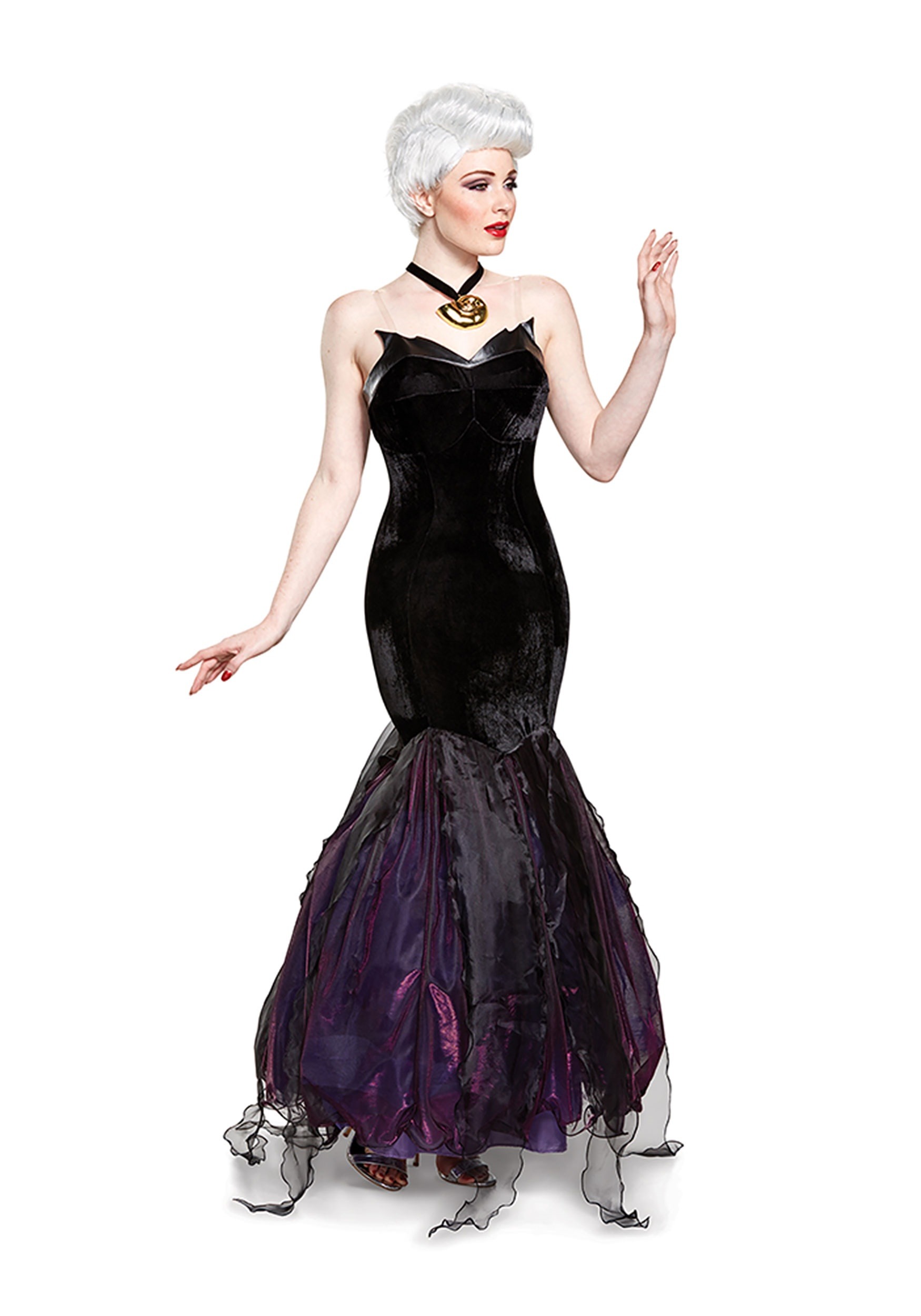 Photos - Fancy Dress Prestige Disguise  Ursula Costume for adults Black/Purple DI24257 