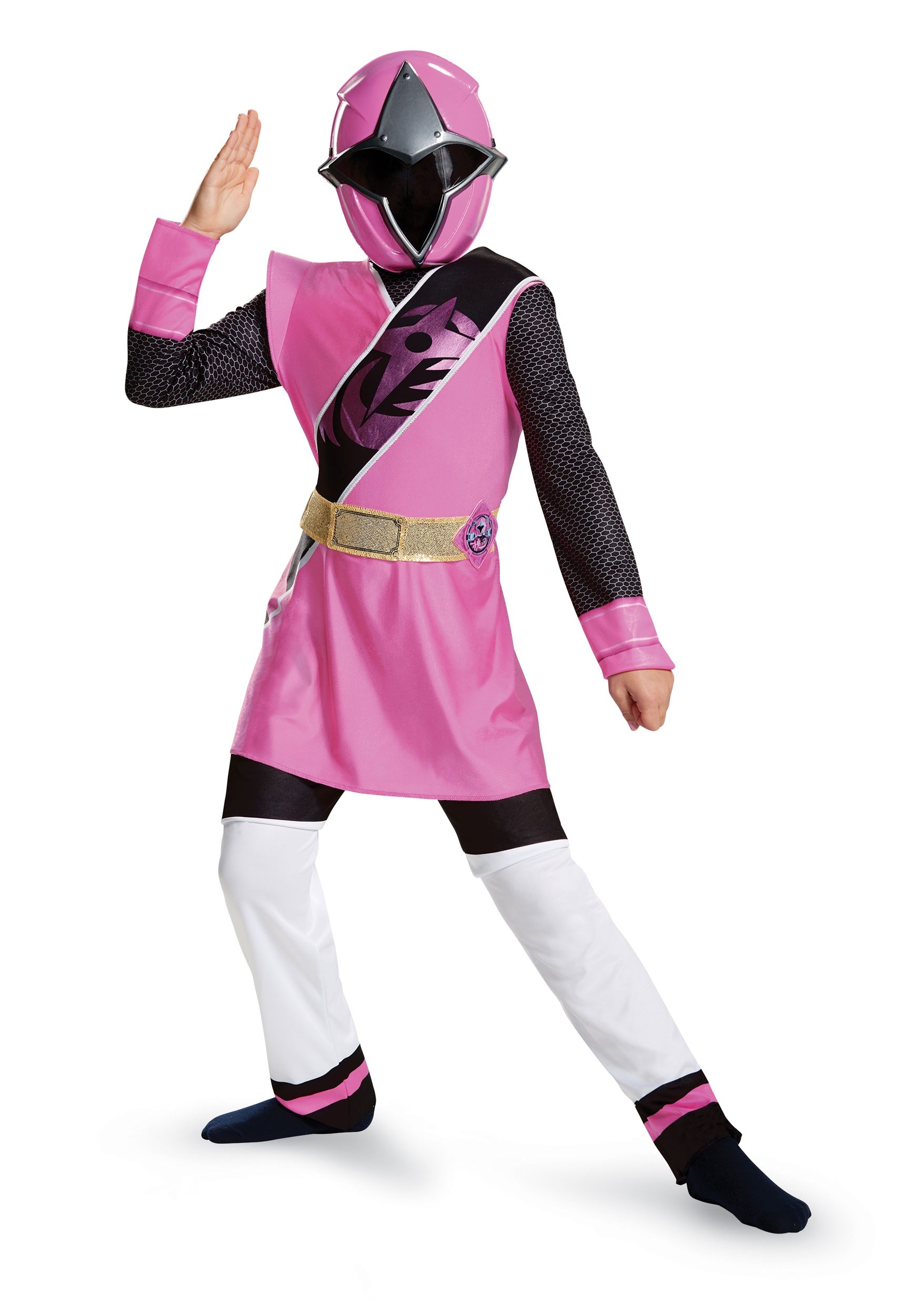 Pink Ranger Ninja Steel Kids Costume