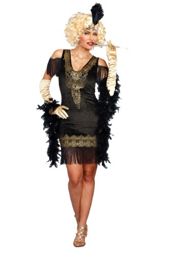 Swanky Womens Flapper Costume