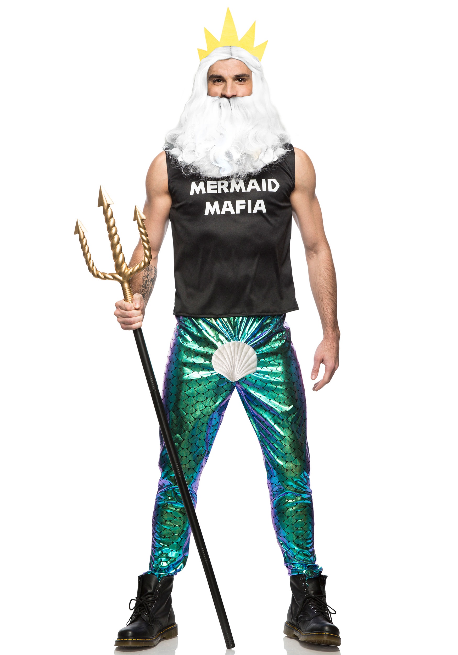Mermaid Mafia Mens Costume